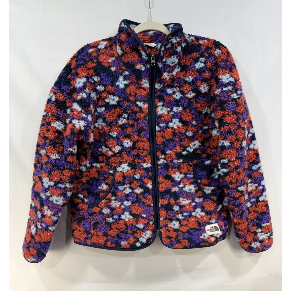 North Face Campshire Full Zip Fleece Jacket Gorpcore Outdoors Girls Sz XL